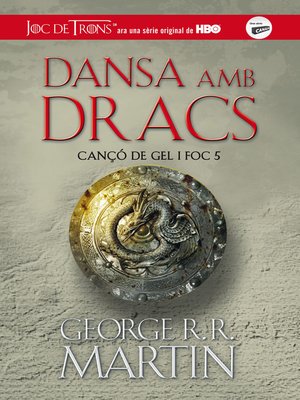 cover image of Dansa amb dracs (Cançó de gel i foc 5)